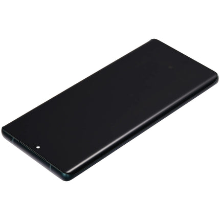 For Motorola Edge 50 5G OLED assembly With Frame Green Premium OEM (SKU:1563101)