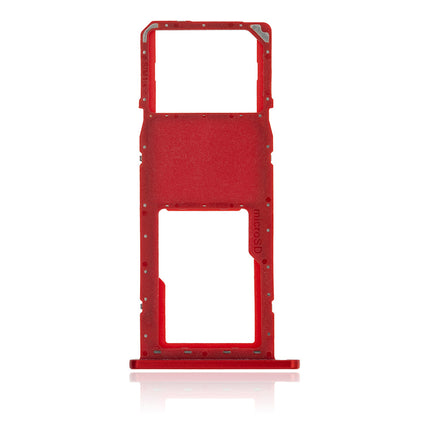 For Samsung Galaxy A01/A015F Sim Card Tray/Single Card Red(Premium OEM)(SKU:1431240)