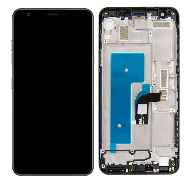 For LG K30 2019|LCD Assembly With Frame|Black(Premium OEM)