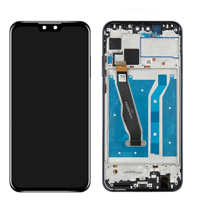 For Huawei Y9 2019 | LCD Assembly With Frame | Black(Refurbished)