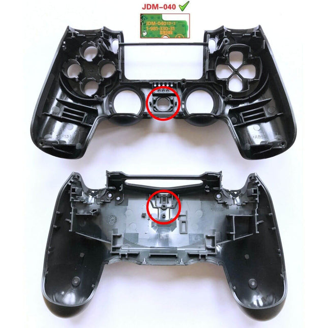 For Sony Playstation 4 | cont. Pro Front &amp; Back shell (Full Housing)-JDM040