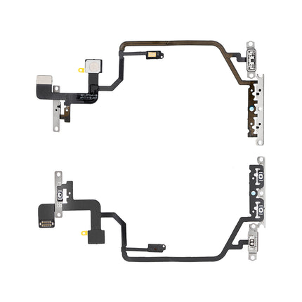 For iPhone XR Volume On/Off Flex Cable With Clip (Premium OEM)(SKU:1479978)
