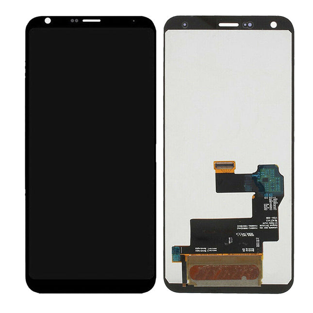 For LG Q7 | LCD Assembly(No Logo) | Black(Refurbished)