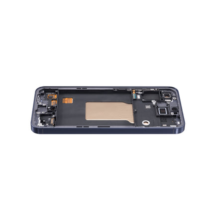 For Samsung Galaxy A55 5G Navy / A556 OLED assembly With frame / black  (Premium OEM)(SKU:1557871)