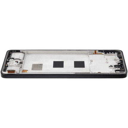 For Xiaomi Poco M7 Pro 5G OLED assembly with Frame Black (SKU:1565684)