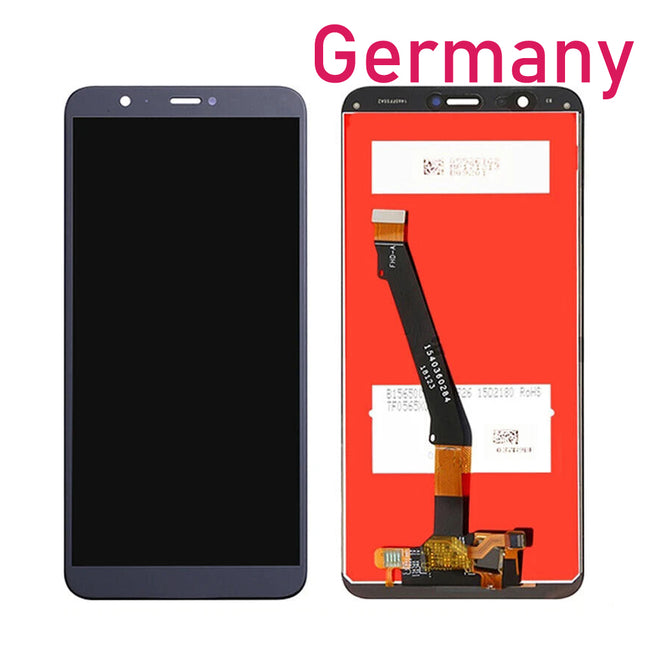 For Huawei P Smart LCD Assembly / Original display window / P Smart 2018 / Enjoy 7S | Black ( Refurbished ) ***DE Warehouse***