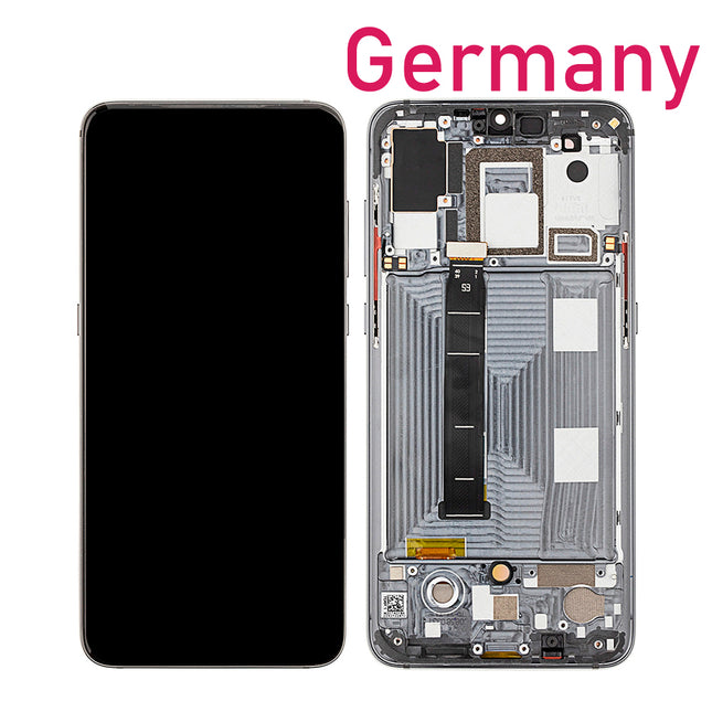 For Xiaomi Mi 9 OLED Assembly / With Frame Black (Aftermarket Plus)***DE Warehouse***(SKU:1507011)