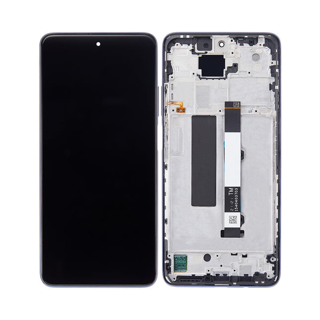 For xiaomi 10T Lite | LCD Assembly With Frame | Black(Refurbished)
