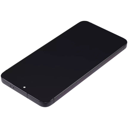 For Samsung Galaxy S24 U version 5G / OLED assembly With frame / black  (Refurbished)(SKU:1562115)