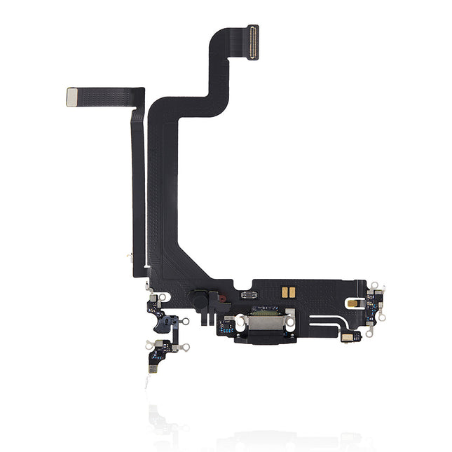 For iPhone14 pro max Charge Port Flex Cable | Black (Refurbished)