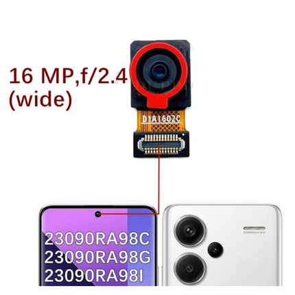 For Xiaomi Redmi Note 13 Pro 5G / Note 13 Pro+ Front Small Camera (Premium OEM)