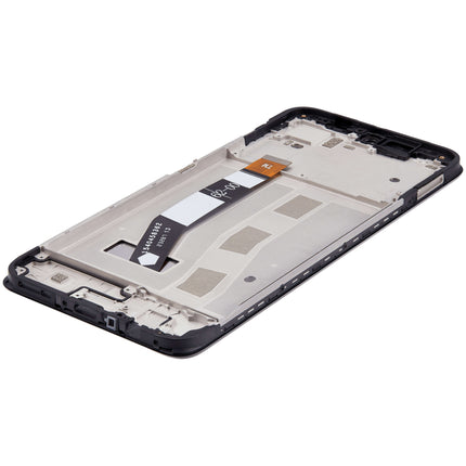 For Motorola G54 5G LCD Assembly With Frame Black (Refurbished)(SKU:1531443)
