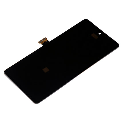 For Google Pixel 7 / OLED assembly With frame / black  (Premium OEM)(SKU:1501567)