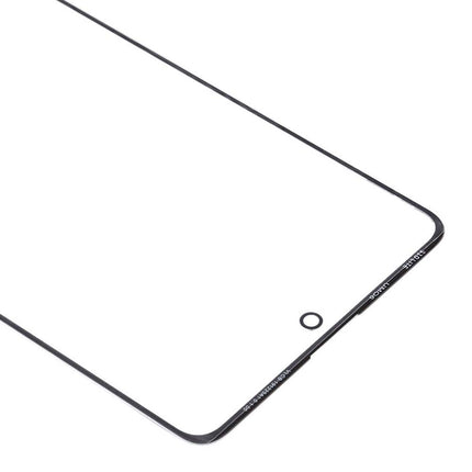 For Samsung Galaxy A71/A715 Front Glass/Lens With OCA Black(Aftermarket Plus)(SKU:1316382)