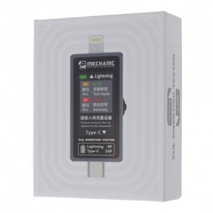 Mechanic T824 Type-C/Lightning Port TAIL Insertion Tester(SKU:1529984)