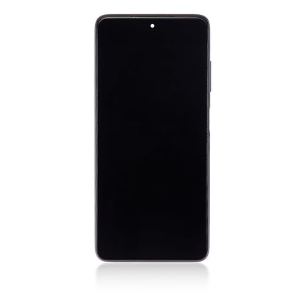 For xiaomi Poco X3 LCD Assembly With Frame Black(Refurbished)(SKU:1420635)