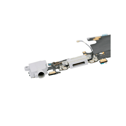 For iPhone 6s Charge Port Flex Cable/Earphone Flex Cable White(Aftermarket)(SKU:1077506)