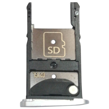 For Motorola Z play Sim Card Tray Silver(Premium OEM)(SKU:1475510)