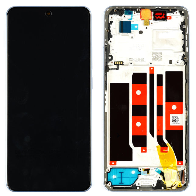 For OPPO Reno11 F OLED assembly with frame Black Premium OEM (SKU:1562859)