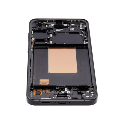 For Samsung Galaxy S24 FE 5G / OLED assembly With Frame Black (Refurbished)(SKU:1562237)