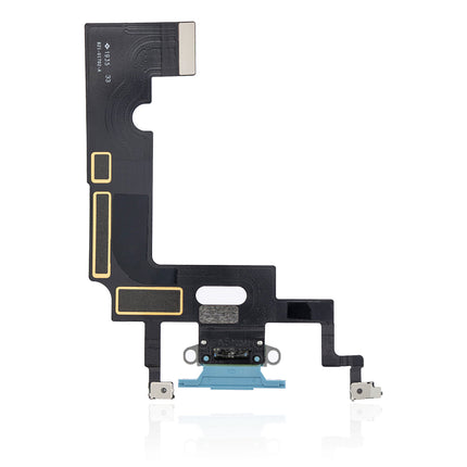 For iPhone XR Charge Port Flex Cabe Blue(Premium OEM)(SKU:1479379)