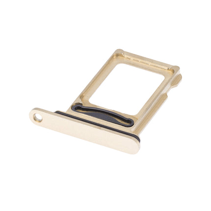For iPhone 13 pro/13 Pro max Sim Card Tray/Dual Sim Card Gold(Premium OEM)(SKU:1478722)