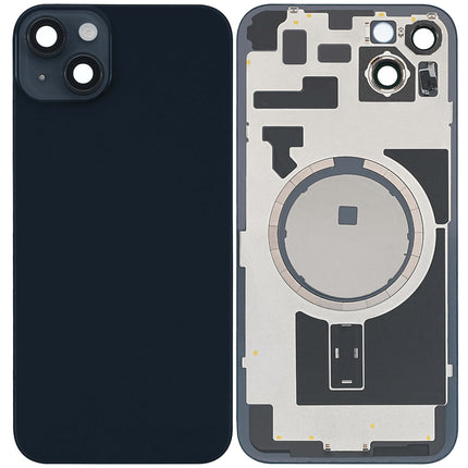For iPhone 14 Plus | Lens for back cover With bracket and back camera lens / Magnetic | Black (Aftermarket Plus)