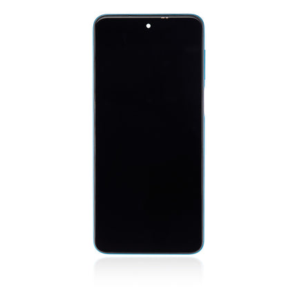 For Xiaomi Redmi Note 9 Pro/Redmi Note 9S LCD Assembly With Frame Blue(Refurbished)(SKU:1358940)