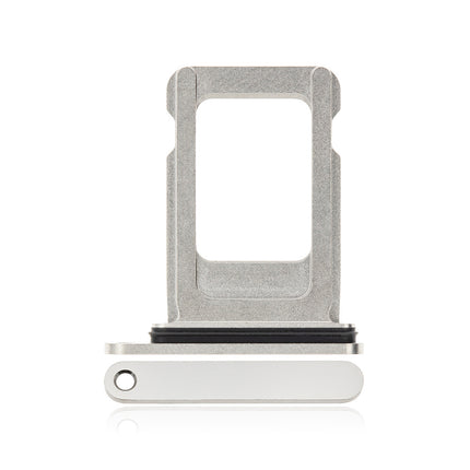 For iPhone 12 Pro /12 Pro Max | Sim Card Tray/Single Card | White(Premium OEM)