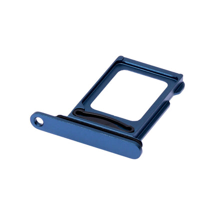 For iPhone 13 Sim Card Tray/Dual Sim Card Blue(Premium OEM)(SKU:1478711)