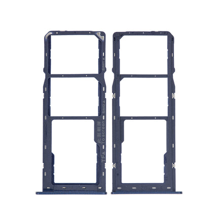 For Samsung Galaxy A20s/A207F Sim Card Tray/Dual Sim Card Blue(Premium OEM)(SKU:1348630)