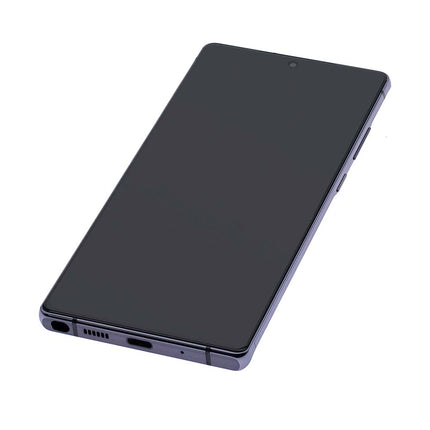 For Samsung Galaxy Note 20 / Note 20 5G OLED assembly With Frame Black(Refurbished)(SKU:1479274)
