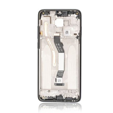 For Xiaomi Redmi Note 8 Pro LCD Assembly With Frame/Single Card Silver(Refurbished)(SKU:1431088)