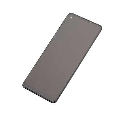 For Samsung Galaxy A21/A215 LCD Assembly With Frame Black(Refurbished)(SKU:1477983)