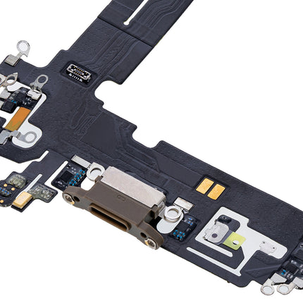 For iPhone 12 Pro Charge Port Flex Cabe Gold(Refurbished)(SKU:1479635)