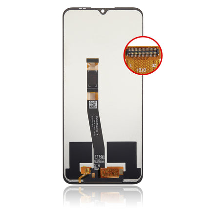 For Motorola G50 5G|LCD Assembly|Black(Refurbished)(SKU:1494614)