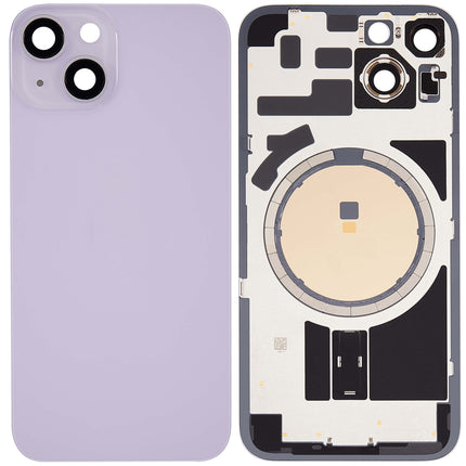 For iPhone 14 Lens for back cover With bracket and back camera lens / Magnetic | Purple (Aftermarket Plus)