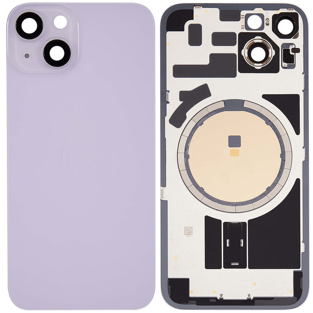 For iPhone 14 Lens for back cover With bracket and back camera lens / Magnetic | Purple (Aftermarket Plus)
