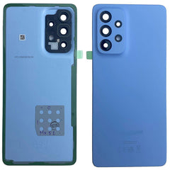 For Samsung Galaxy A53 5G Back Cover  Customized without logo/With Camera Cover | Blue (Aftermarket Plus)