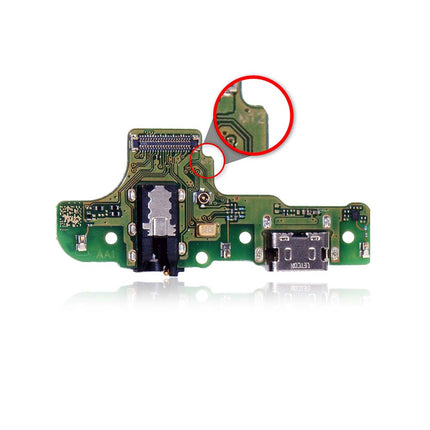 For Samsung Galaxy A20s/A207F/M12 | Charge Port Flex Cable/Earphone Flex Cable/F version | (Aftermarket Plus)