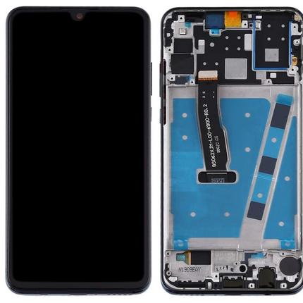 For Huawei P30 Lite/Standard Version 24MP /Nova 4E | LCD Assembly with Frame | Black(Refurbished)