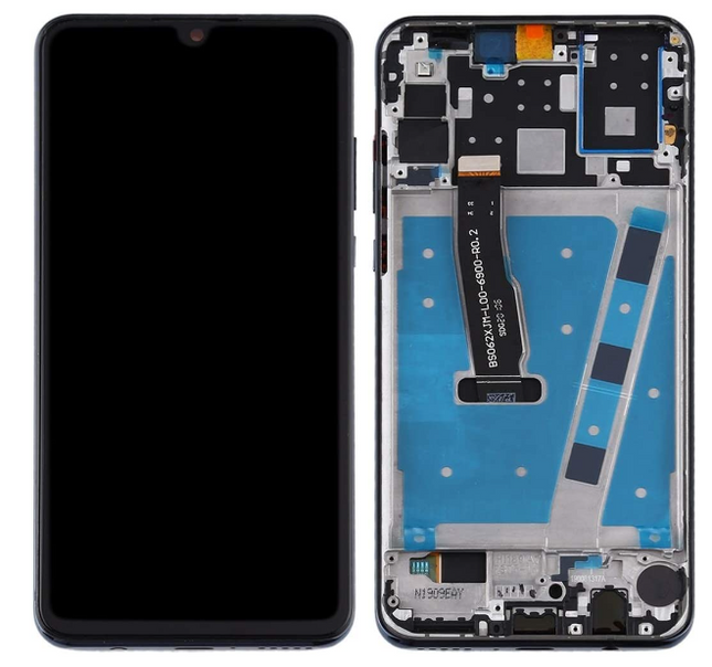 For Huawei P30 Lite/Standard Version 24MP /Nova 4E | LCD Assembly with Frame | Black(Refurbished)