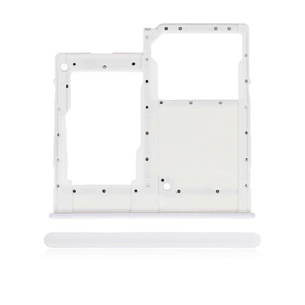 For Samsung Galaxy A20e/A202F | Sim Card Tray/Single Card | White(Premium OEM)