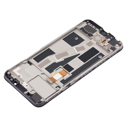 For OPPO A83 LCD Assembly With Frame Black(Refurbished)(SKU:1530411)