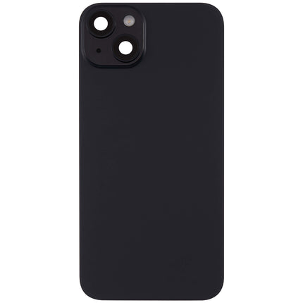 For iPhone 15 Plus Lens for back cover With bracket and back camera lens / Magnetic Black (Aftermarket Plus)(SKU:1555156)
