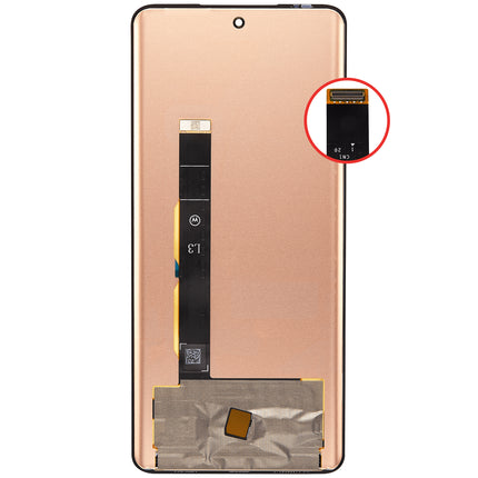 For Motorola Edge 40 OLED assembly Black (Premiun OEM)(SKU:1530492)