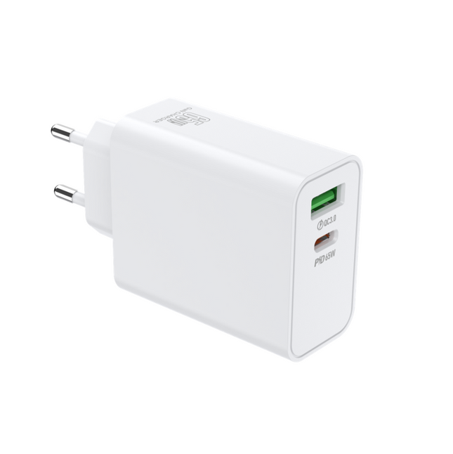 ZeQi ZE-EU017  2 in 1 Charger / 65W PD Quick Charger / EU Standard