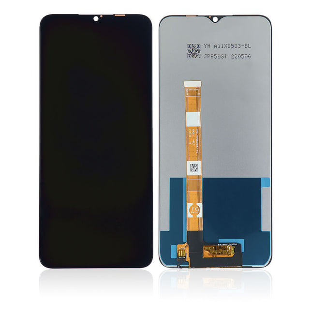 For Realme Realme C15 | LCD Assembly | Black(Refurbished)