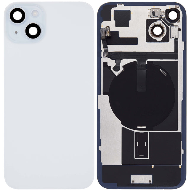 For iPhone 15 Plus Lens for back cover With bracket and back camera lens / Magnetic | Blue (Aftermarket Plus)