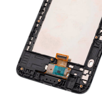 For LG K30 2018/X410TK LCD Assembly with Frame Black(Refurbished)(SKU:1483110)